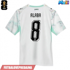 Lacne Muži Futbalové dres Rakúsko David Alaba #8 MS 2026 Krátky Rukáv - Preč